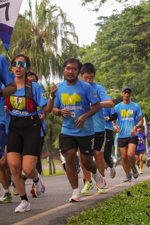 Race photo from Chasing Bogorun 2025