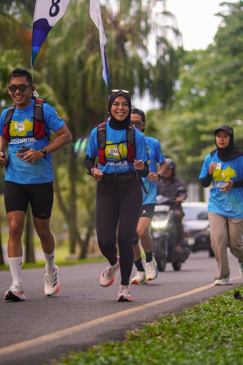 Race photo from Chasing Bogorun 2025