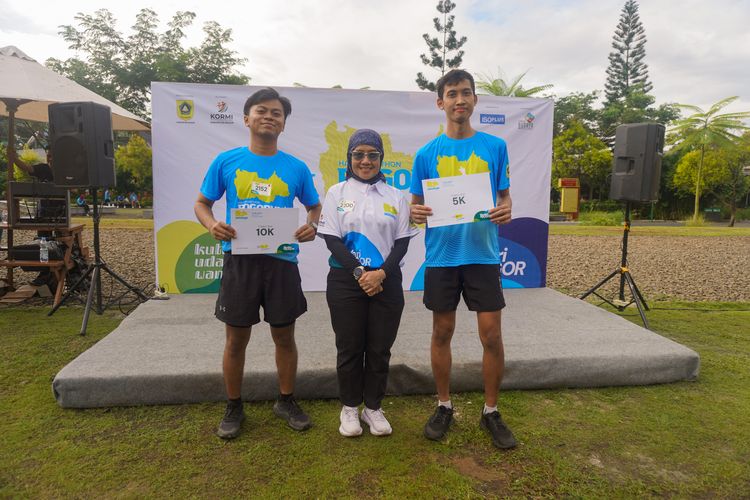 Race photo from Chasing Bogorun 2025
