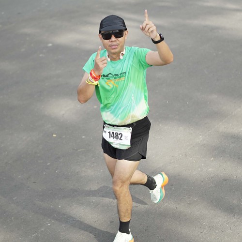 Race photo from ARUTMIN BORNEO RUN 2025