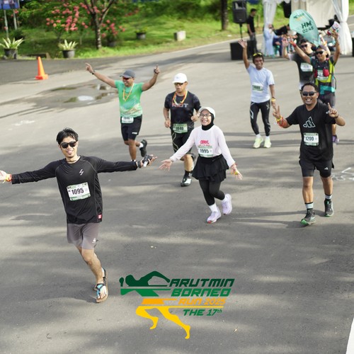 Race photo from ARUTMIN BORNEO RUN 2025