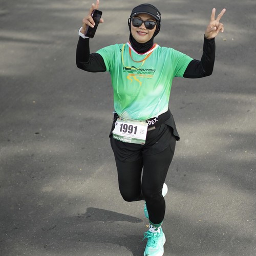Race photo from ARUTMIN BORNEO RUN 2025