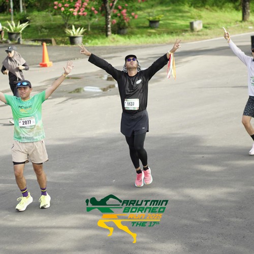 Race photo from ARUTMIN BORNEO RUN 2025