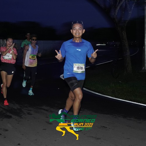 Race photo from ARUTMIN BORNEO RUN 2025