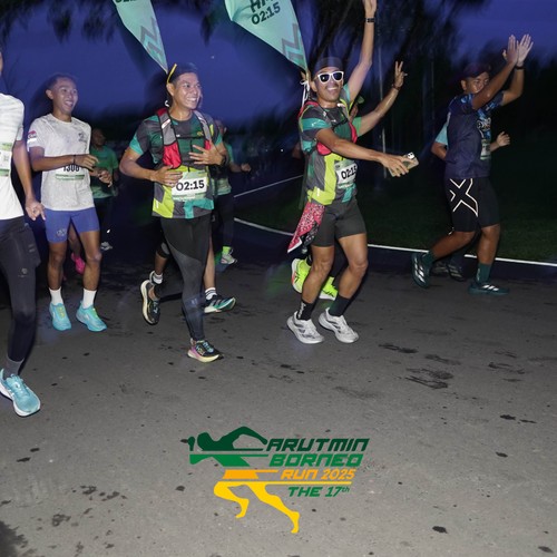 Race photo from ARUTMIN BORNEO RUN 2025
