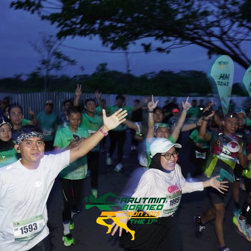 Race photo from ARUTMIN BORNEO RUN 2025