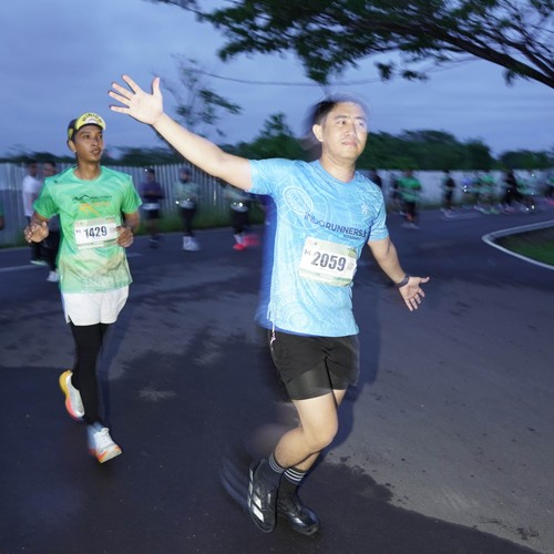 Race photo from ARUTMIN BORNEO RUN 2025