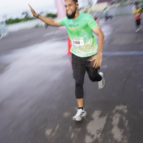 Race photo from ARUTMIN BORNEO RUN 2025