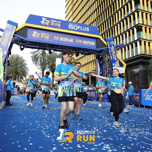Race photo from ISOPLUS RUN 2026 - JAKARTA