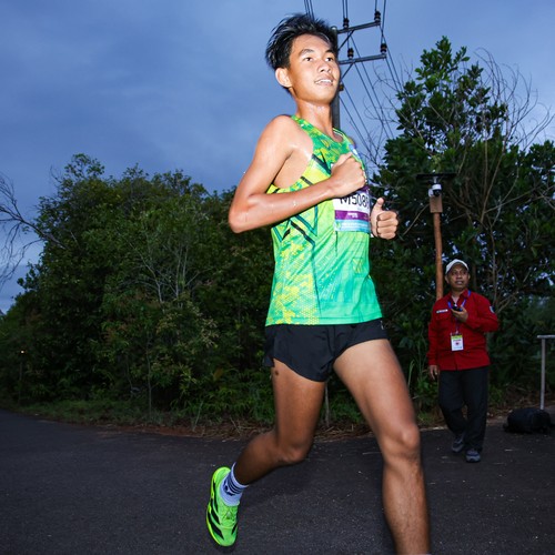 Race photo from Belitung Multisport Festival