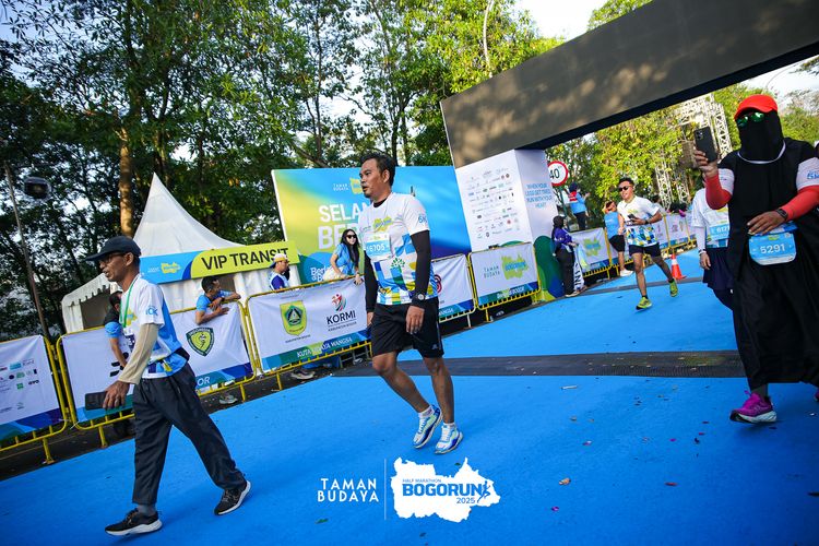 Race photo from Taman Budaya x BOGORUN 2025