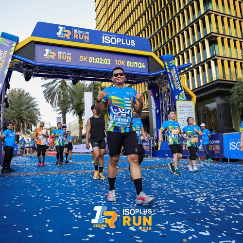 Race photo from ISOPLUS RUN 2026 - JAKARTA