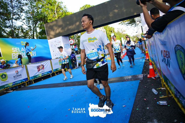 Race photo from Taman Budaya x BOGORUN 2025