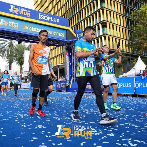 Race photo from ISOPLUS RUN 2026 - JAKARTA
