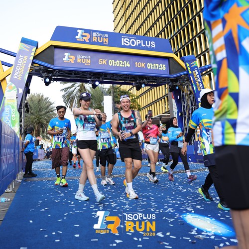Race photo from ISOPLUS RUN 2026 - JAKARTA