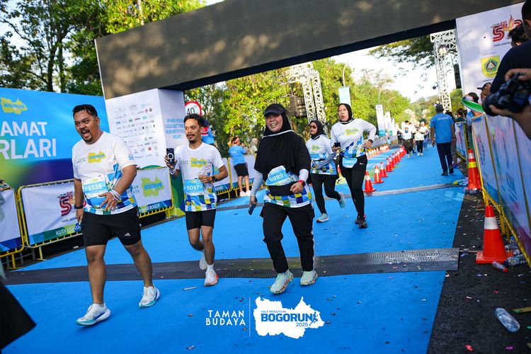 Race photo from Taman Budaya x BOGORUN 2025