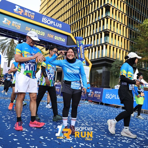 Race photo from ISOPLUS RUN 2026 - JAKARTA