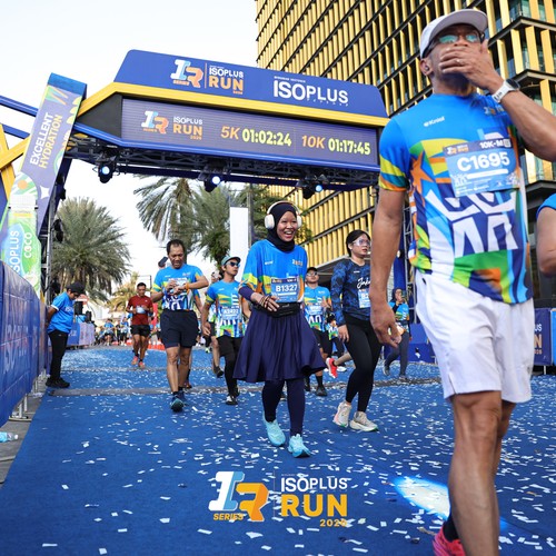 Race photo from ISOPLUS RUN 2026 - JAKARTA