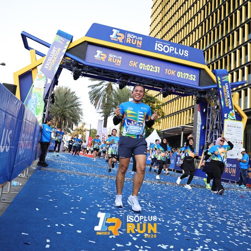 Race photo from ISOPLUS RUN 2026 - JAKARTA