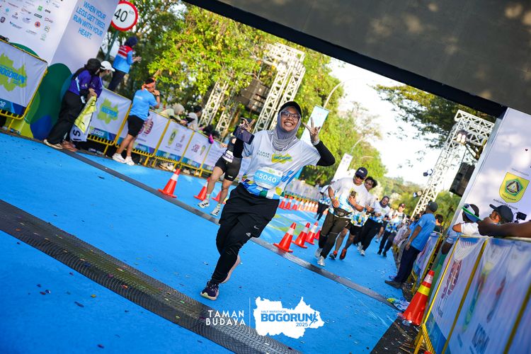 Race photo from Taman Budaya x BOGORUN 2025