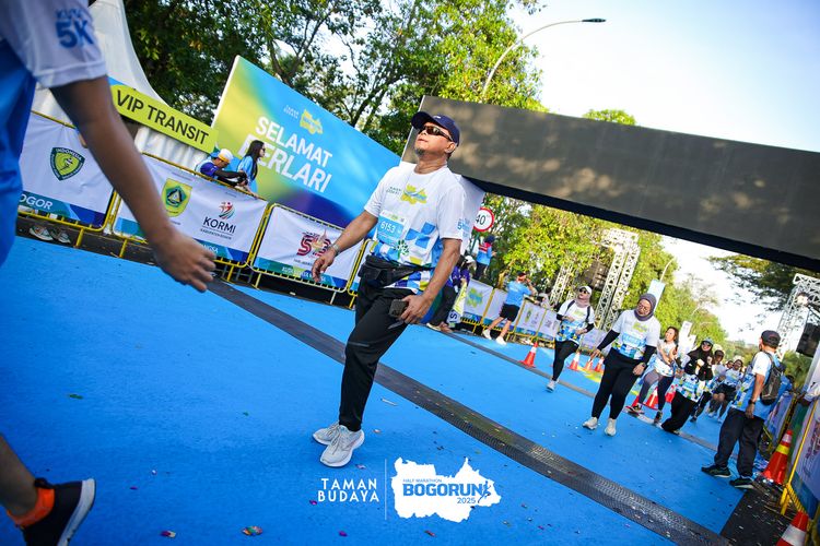Race photo from Taman Budaya x BOGORUN 2025