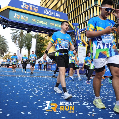 Race photo from ISOPLUS RUN 2026 - JAKARTA