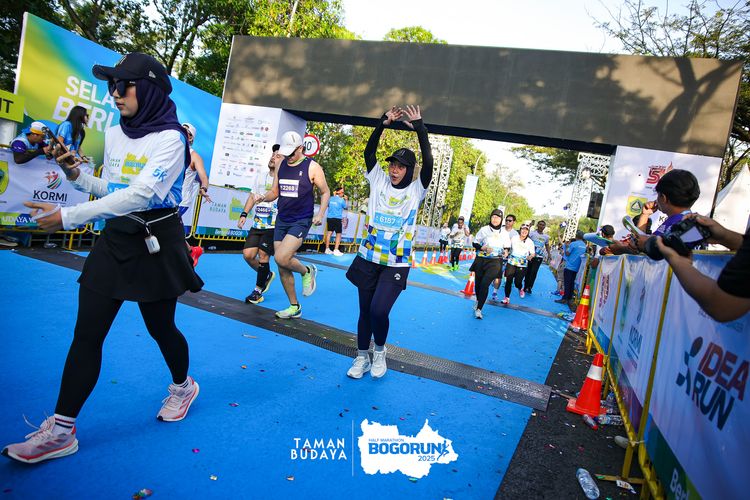 Race photo from Taman Budaya x BOGORUN 2025