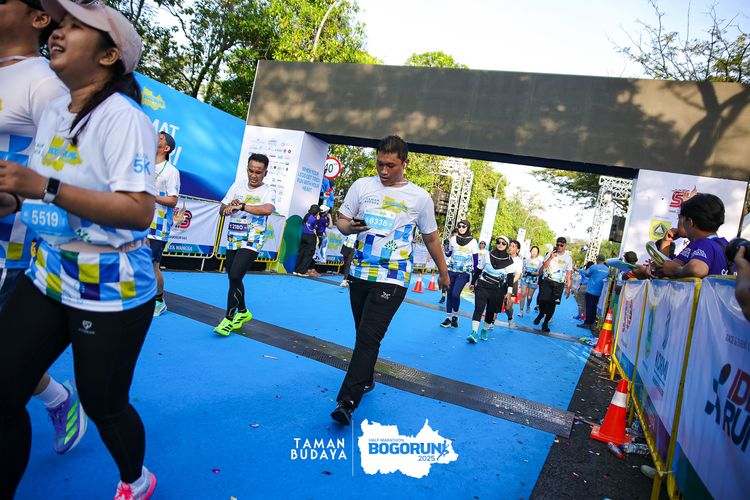 Race photo from Taman Budaya x BOGORUN 2025