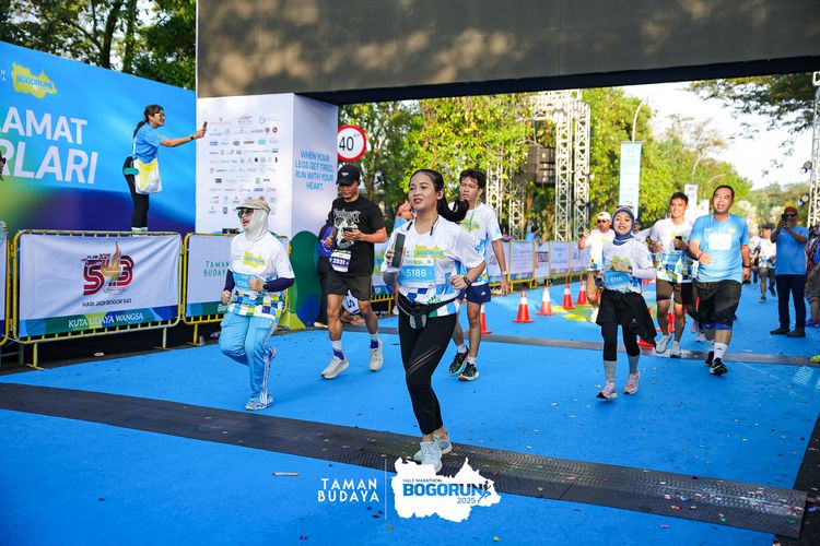 Race photo from Taman Budaya x BOGORUN 2025
