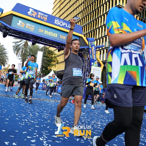 Race photo from ISOPLUS RUN 2026 - JAKARTA