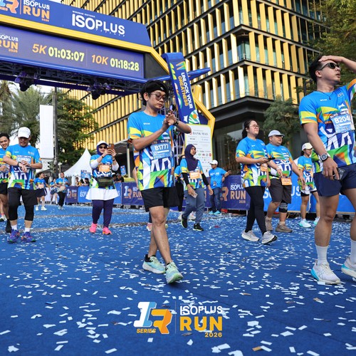 Race photo from ISOPLUS RUN 2026 - JAKARTA