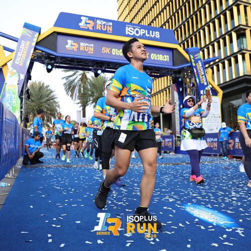 Race photo from ISOPLUS RUN 2026 - JAKARTA