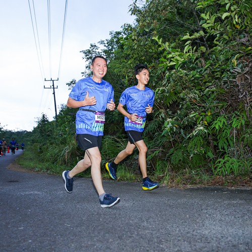 Race photo from Belitung Multisport Festival
