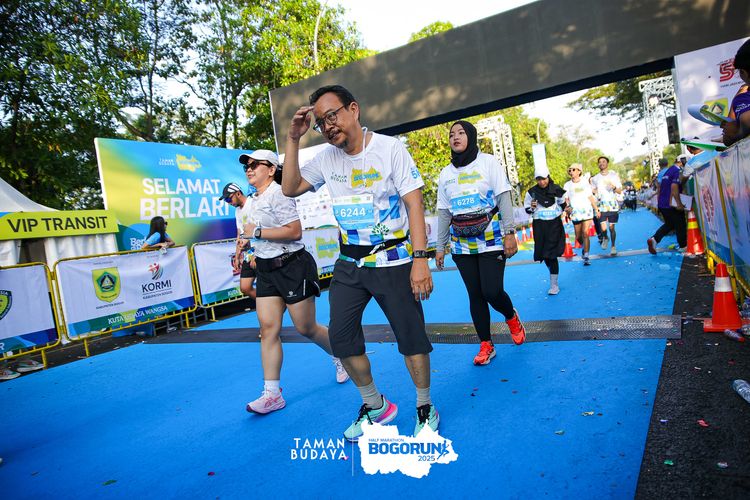 Race photo from Taman Budaya x BOGORUN 2025