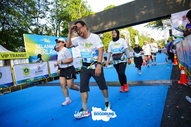 Race photo from Taman Budaya x BOGORUN 2025