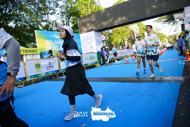 Race photo from Taman Budaya x BOGORUN 2025