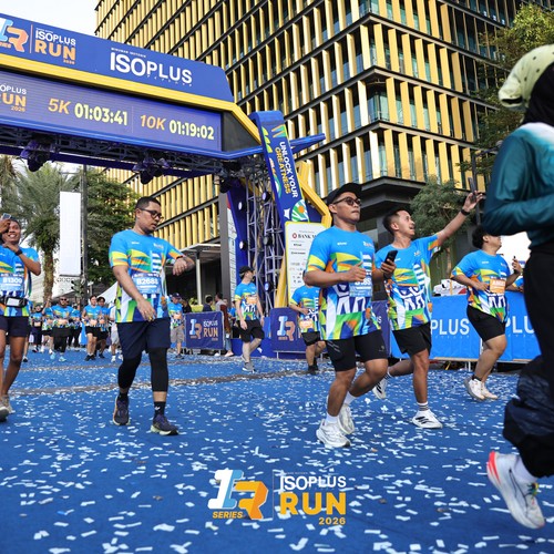 Race photo from ISOPLUS RUN 2026 - JAKARTA