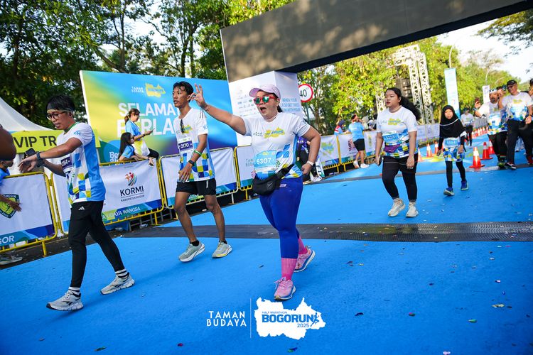 Race photo from Taman Budaya x BOGORUN 2025