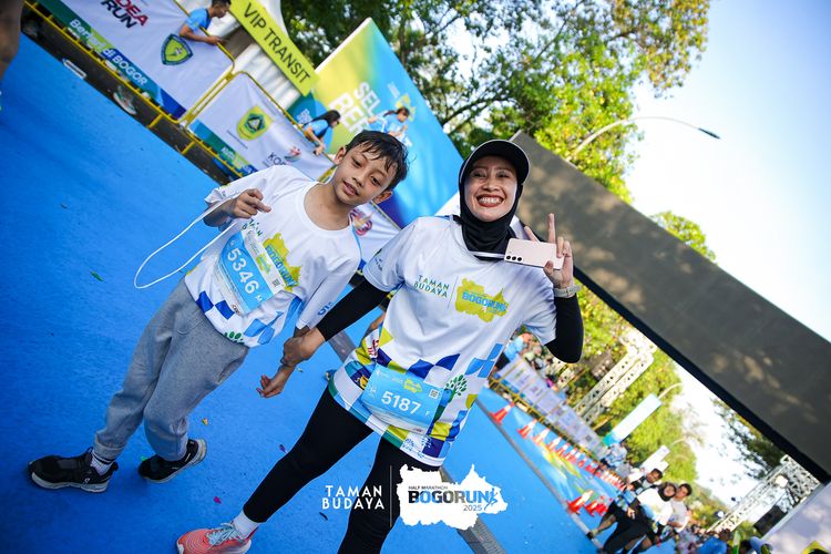 Race photo from Taman Budaya x BOGORUN 2025