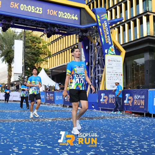 Race photo from ISOPLUS RUN 2026 - JAKARTA
