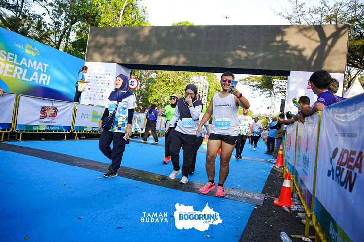 Race photo from Taman Budaya x BOGORUN 2025