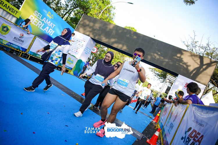 Race photo from Taman Budaya x BOGORUN 2025