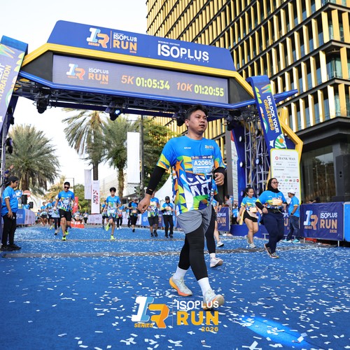 Race photo from ISOPLUS RUN 2026 - JAKARTA