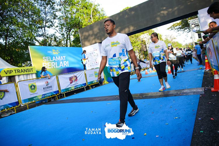 Race photo from Taman Budaya x BOGORUN 2025