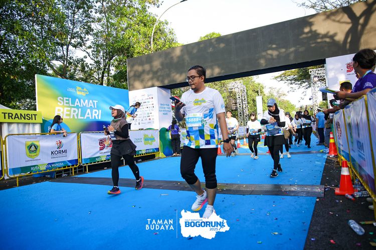 Race photo from Taman Budaya x BOGORUN 2025