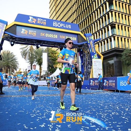Race photo from ISOPLUS RUN 2026 - JAKARTA