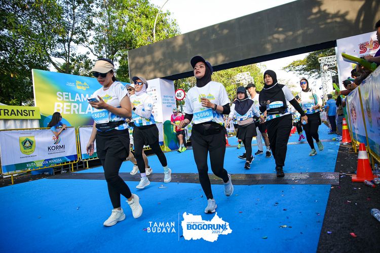 Race photo from Taman Budaya x BOGORUN 2025