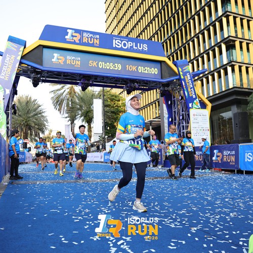Race photo from ISOPLUS RUN 2026 - JAKARTA