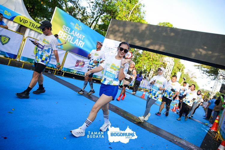 Race photo from Taman Budaya x BOGORUN 2025