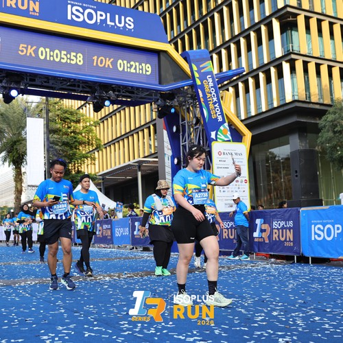 Race photo from ISOPLUS RUN 2026 - JAKARTA